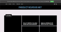 Desktop Screenshot of product-reviews.net